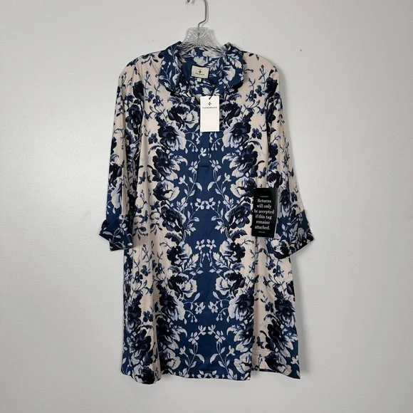 TUCKERNUCK Indigo Reflection Stretch Cotton Megan Dress - Picture 7 of 10